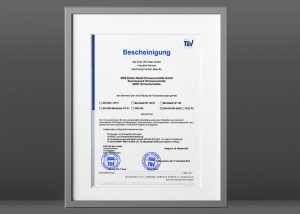 EMS certificate welding company