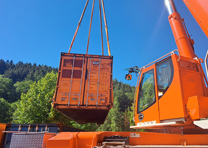 EMS Logistik See-Container