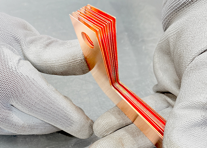 EMS Busbars Kupferblech